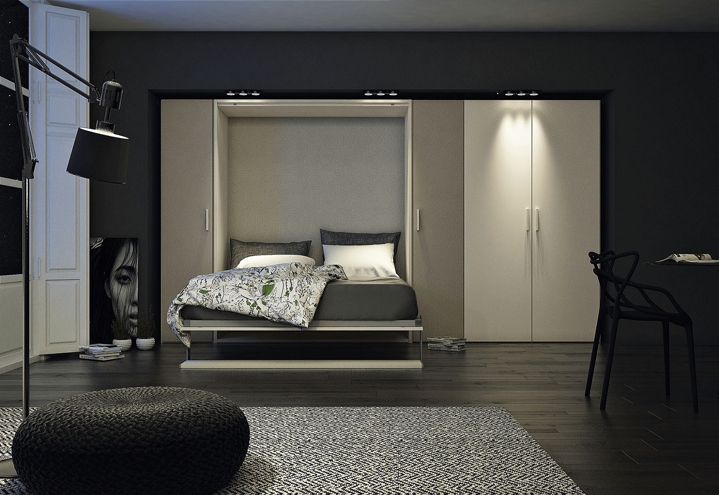 Letto a scomparsa space 918