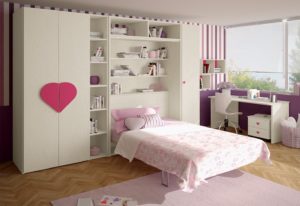 Letto salva spazio space camerette cuore